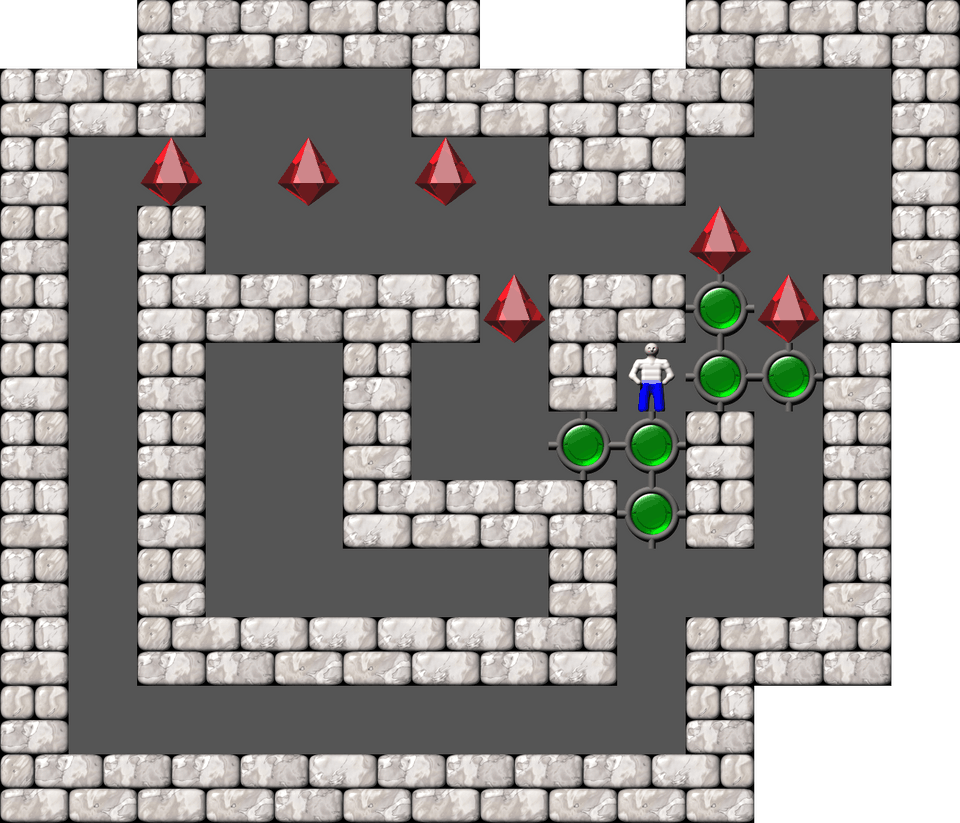 Sokoban Kevin 06 level 100